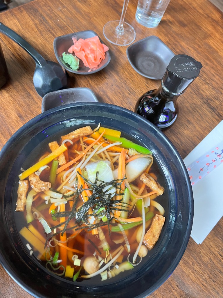 vegan miso soup, vegan food in Bristol
