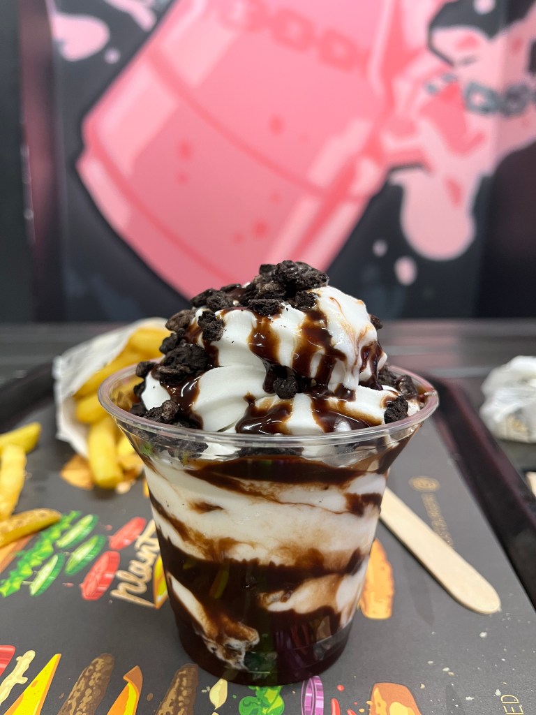 vegan ice cream in Liverpool, UK, Europe 